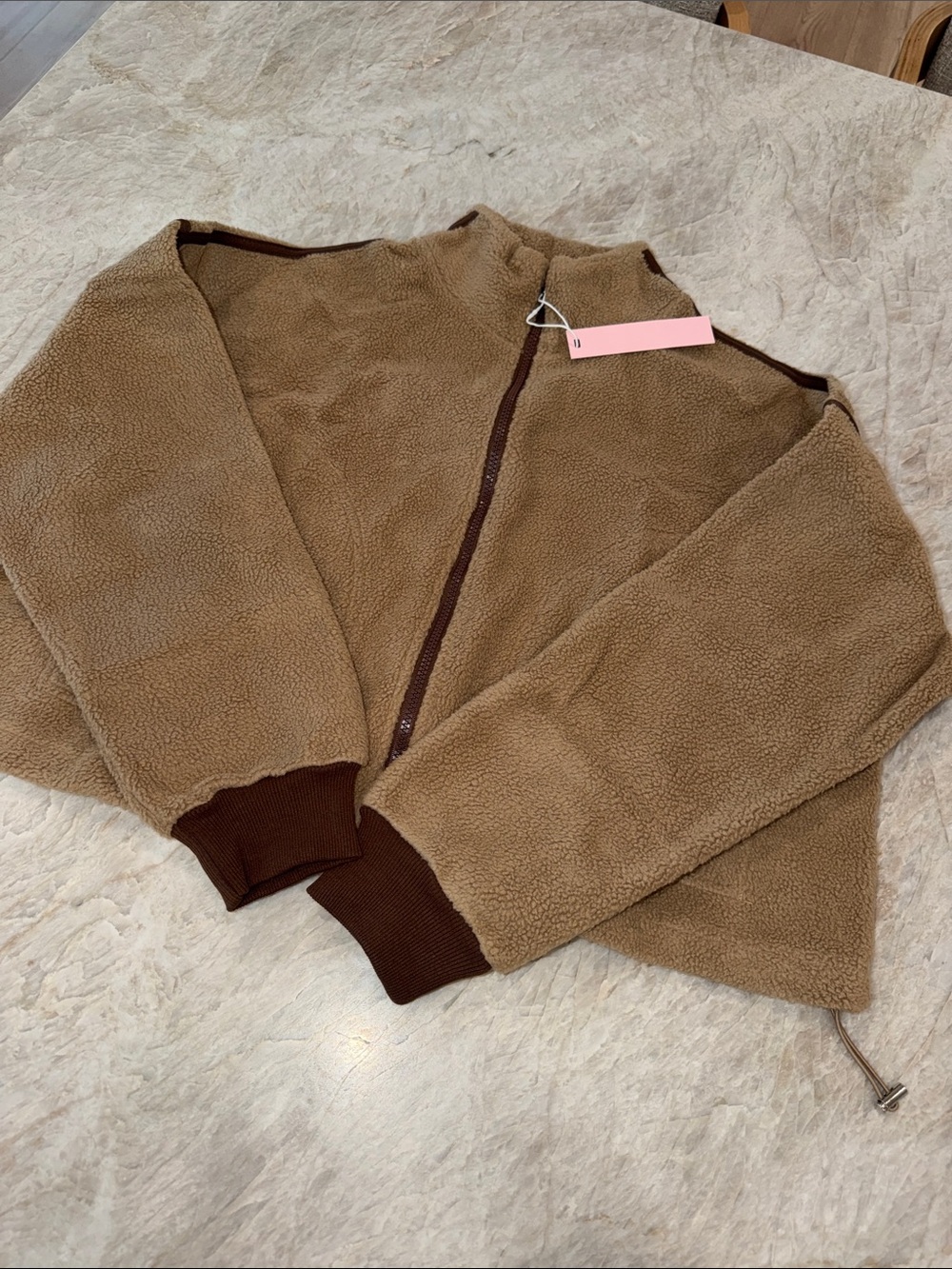 Men's Socks - Tan Crew Socks (Packaged)